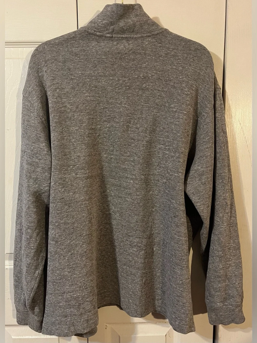 Polo Ralph Lauren Men’s Quarter Zip Pullover Grey Size XL